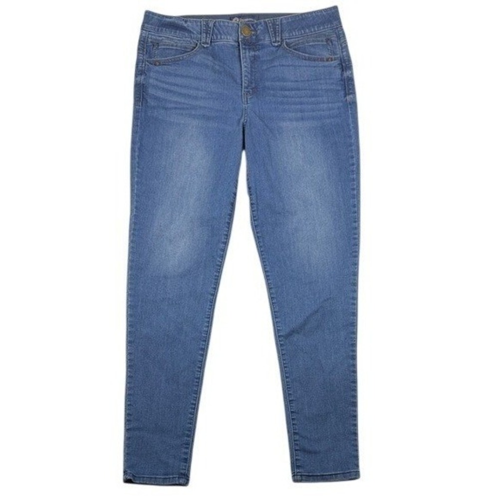 Democracy Absolution Skinny Jeans Womens 14 Medium Wash Blue Denim B1105BBNH